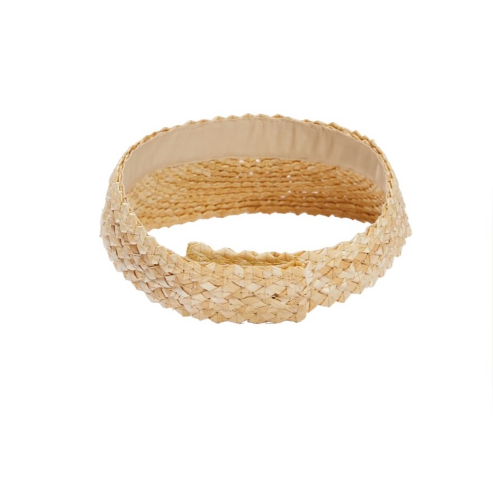Beach Riot Tan Woven Visor - Picture 2 of 5